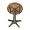 International Concepts Round 36 in Round Top Pedestal Table, 40.9 inH, Hickory/Washed Coal, 36 in W, 36 in L, 41.9 in H K45-36RT-27B-6B-2 - alternate 4